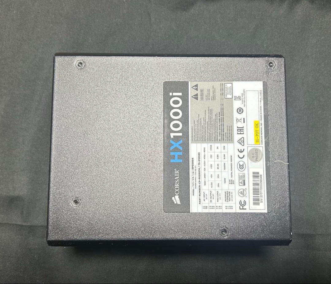 Corsair HX1000i PSU 電源 ＋ 16pinケーブル