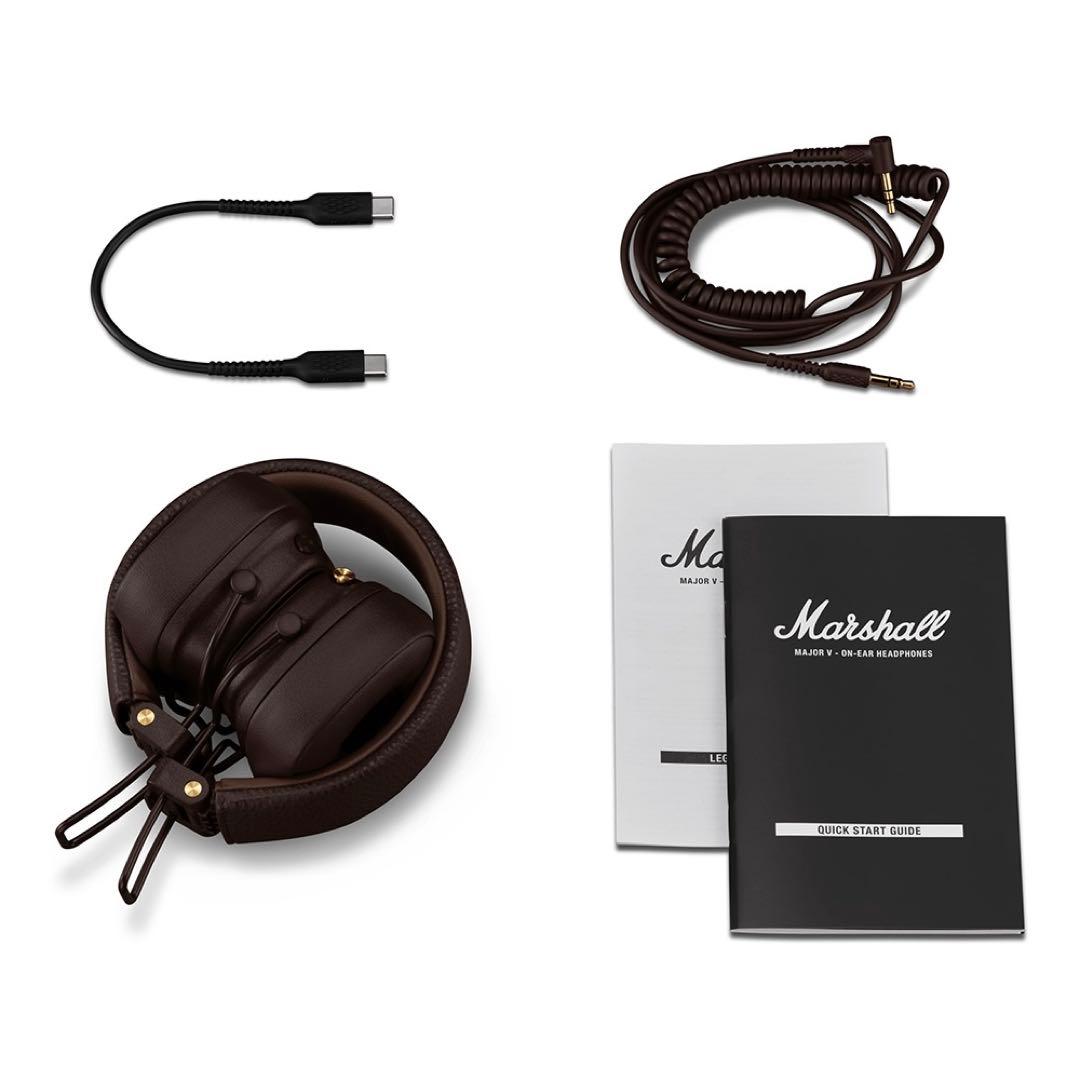 【新品未開封】Marshall. マーシャル MAJOR Ⅴ ブラウン