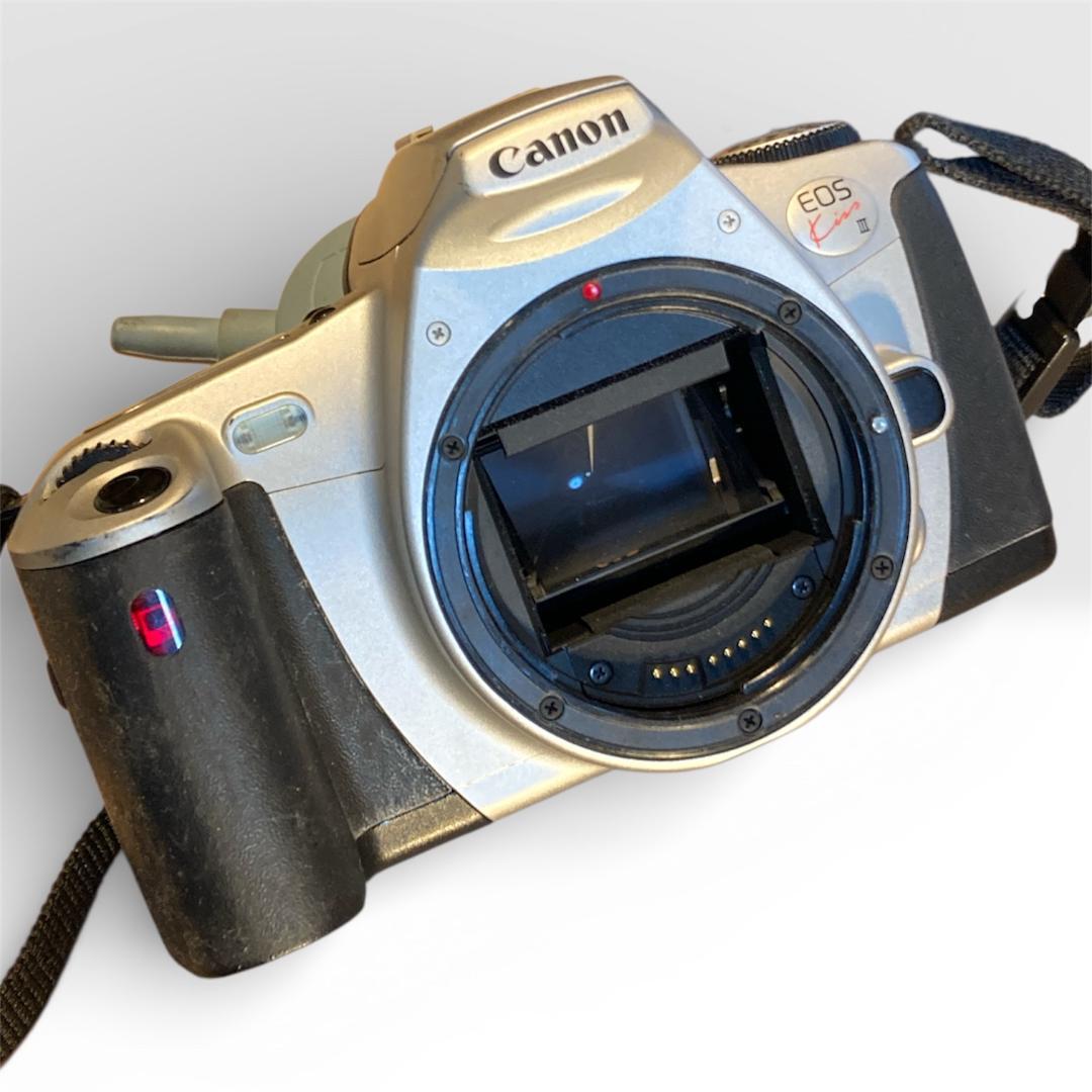 【動作確認済】フィルムカメラCanon EOS Kiss III ダブルレンズ