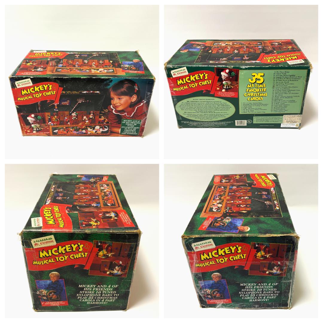 ミスタークリスマス社 ミッキーズ ミュージカルトイチェスト Xmas オルゴール