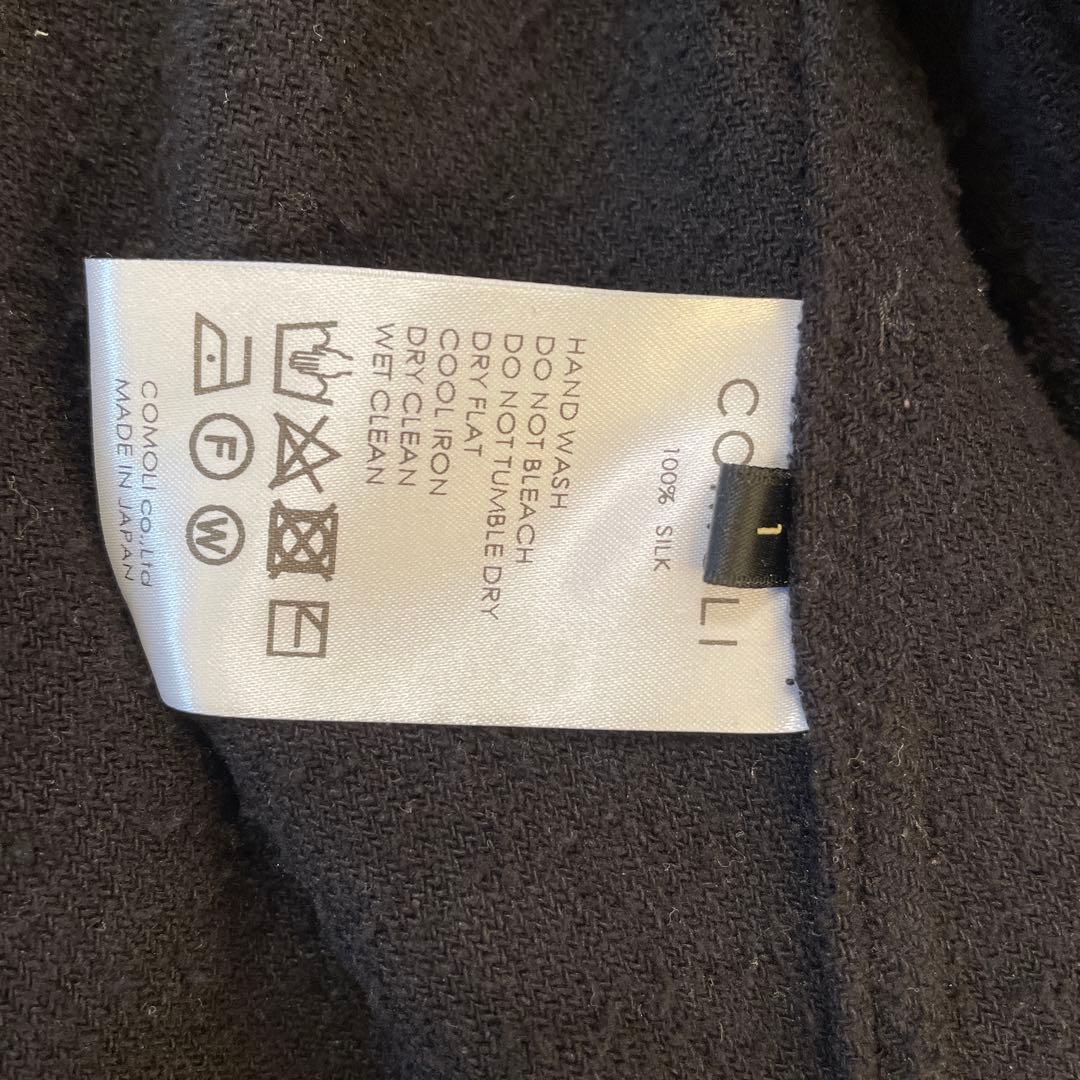 comoli シルクネップビエラジャケット