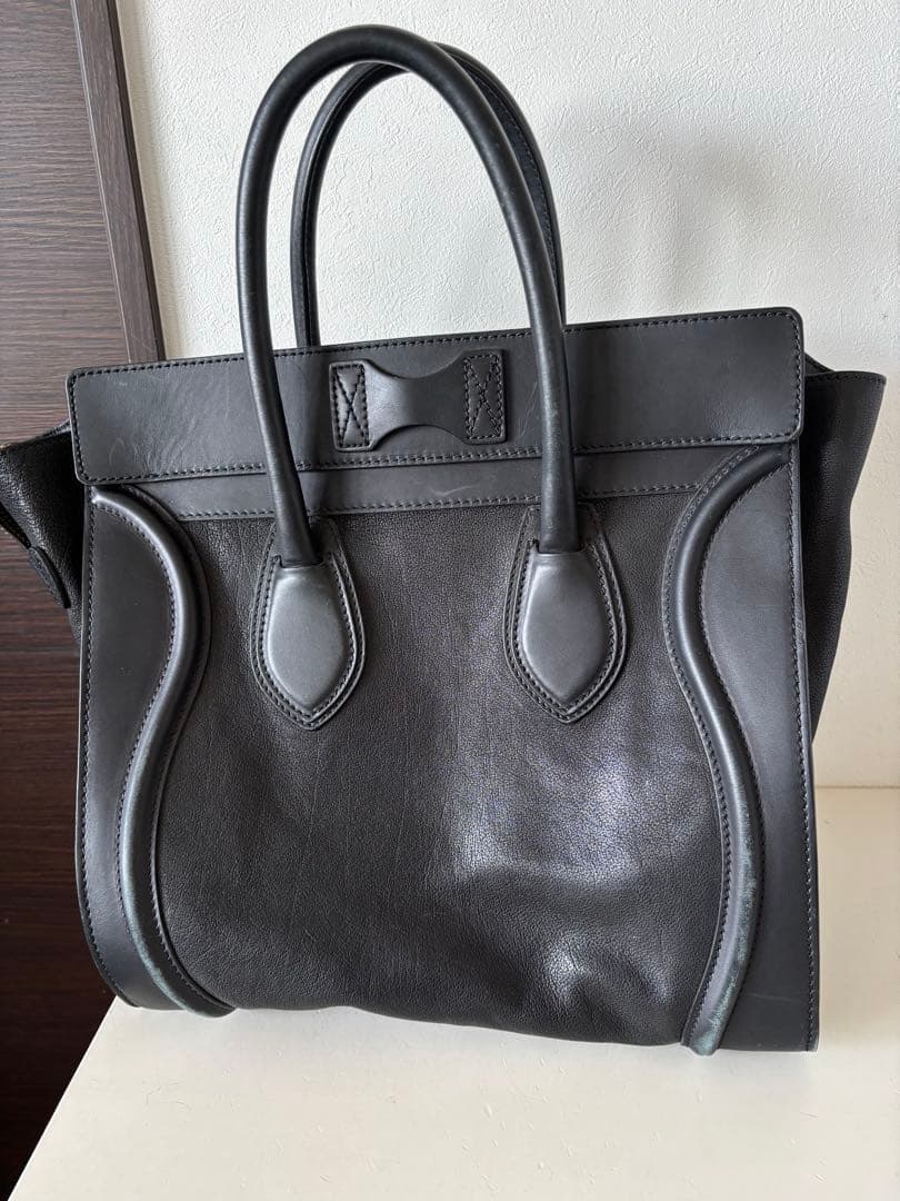 CELINE セリーヌ ラゲージ ファントム レザートートバッグ