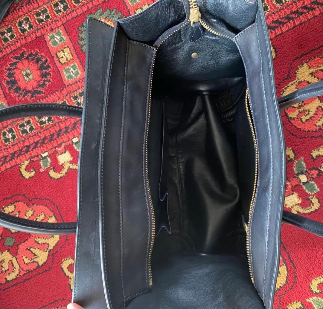 CELINE セリーヌ ラゲージ ファントム レザートートバッグ