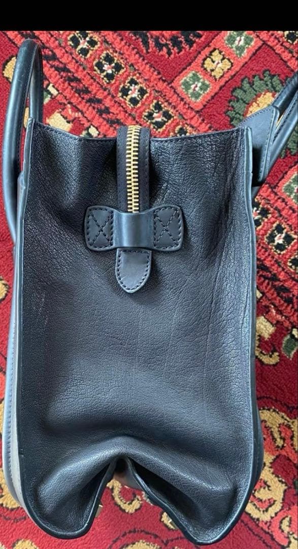 CELINE セリーヌ ラゲージ ファントム レザートートバッグ