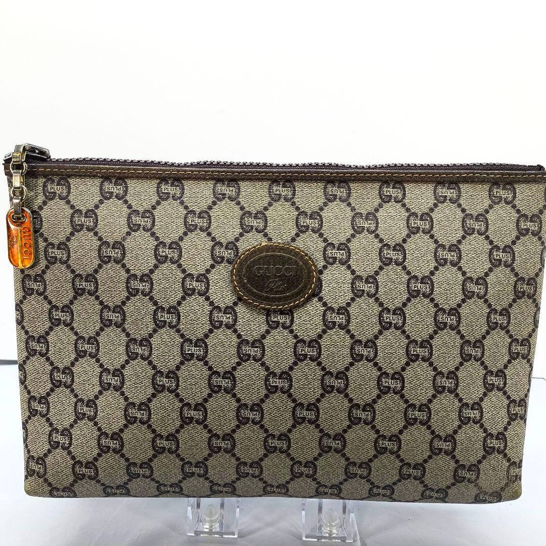 美品 グッチ GG プラス クラッチバッグ セカンドバッグ ポーチ GUCCI