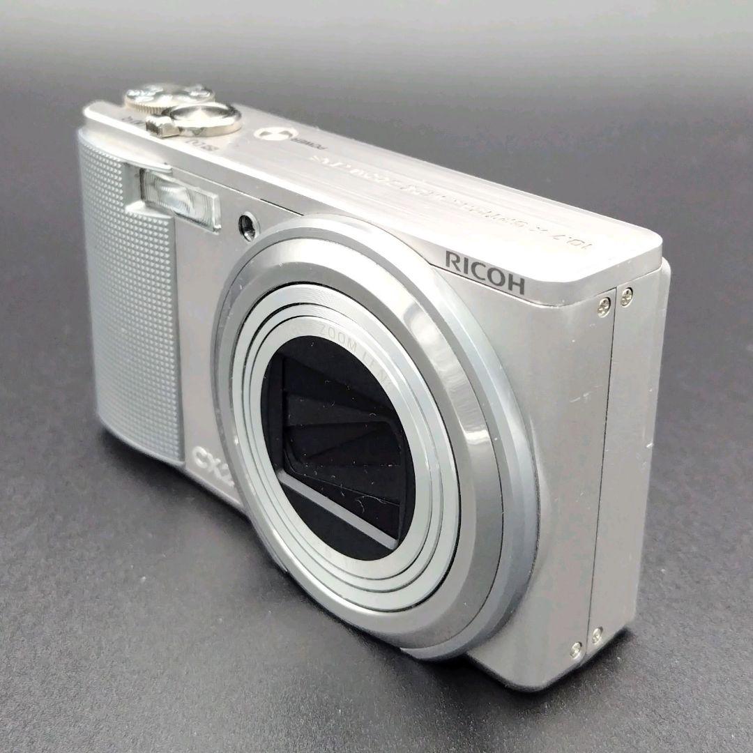 RICOH CX2 シルバー　バッテリー・充電器セット　動作確認済