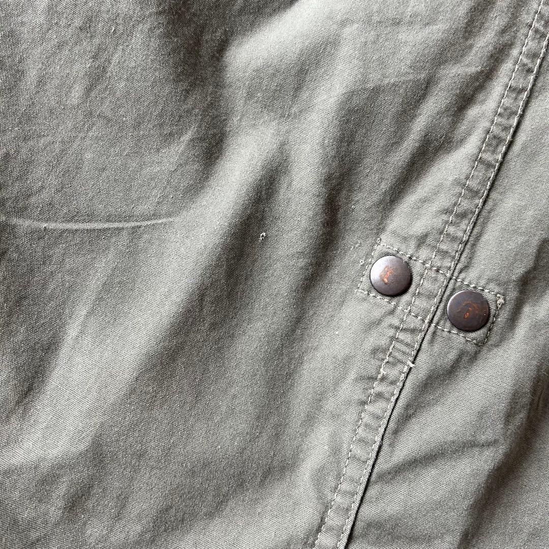 HOUSTON ヒューストン M51 モッズコート 青島コート XS オリーブ