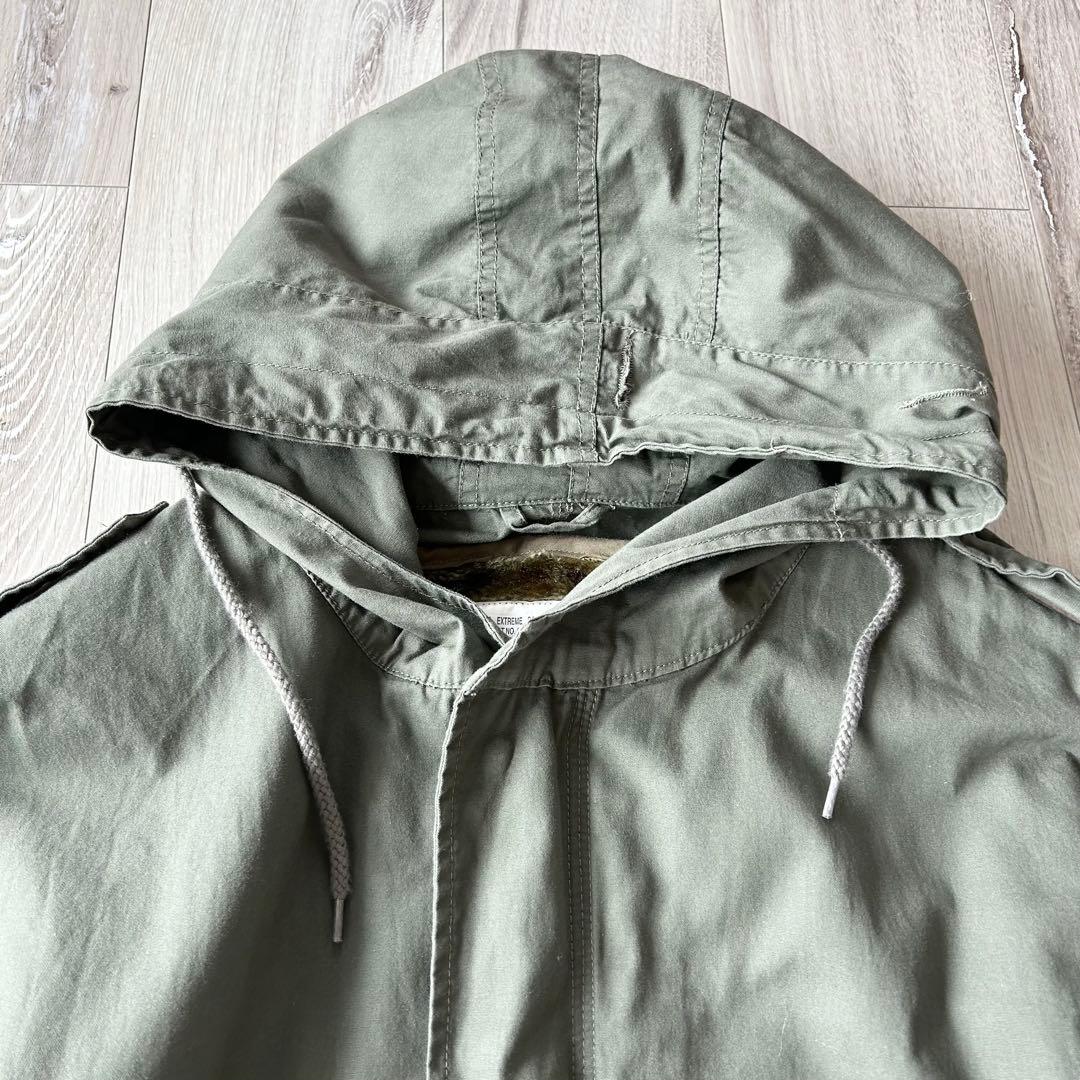 HOUSTON ヒューストン M51 モッズコート 青島コート XS オリーブ