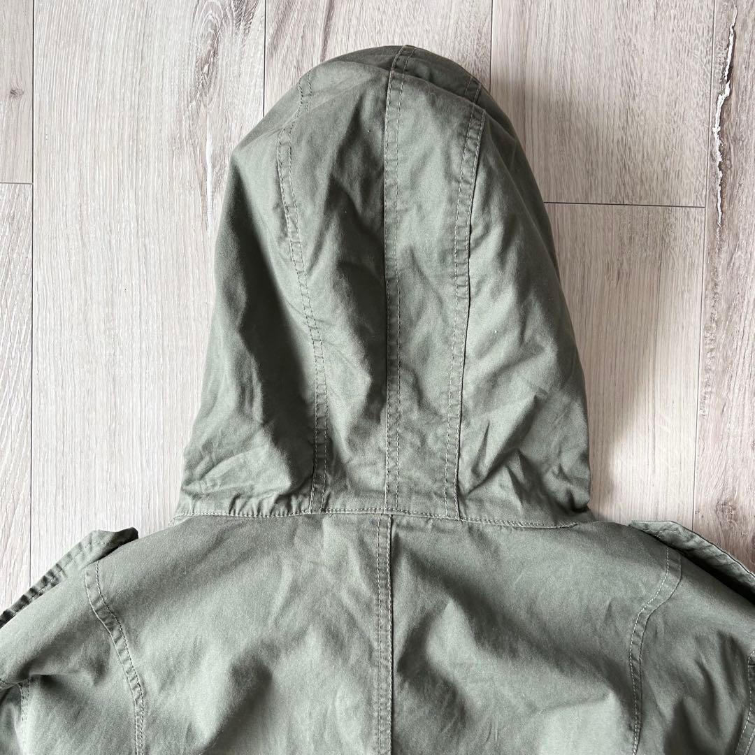 HOUSTON ヒューストン M51 モッズコート 青島コート XS オリーブ