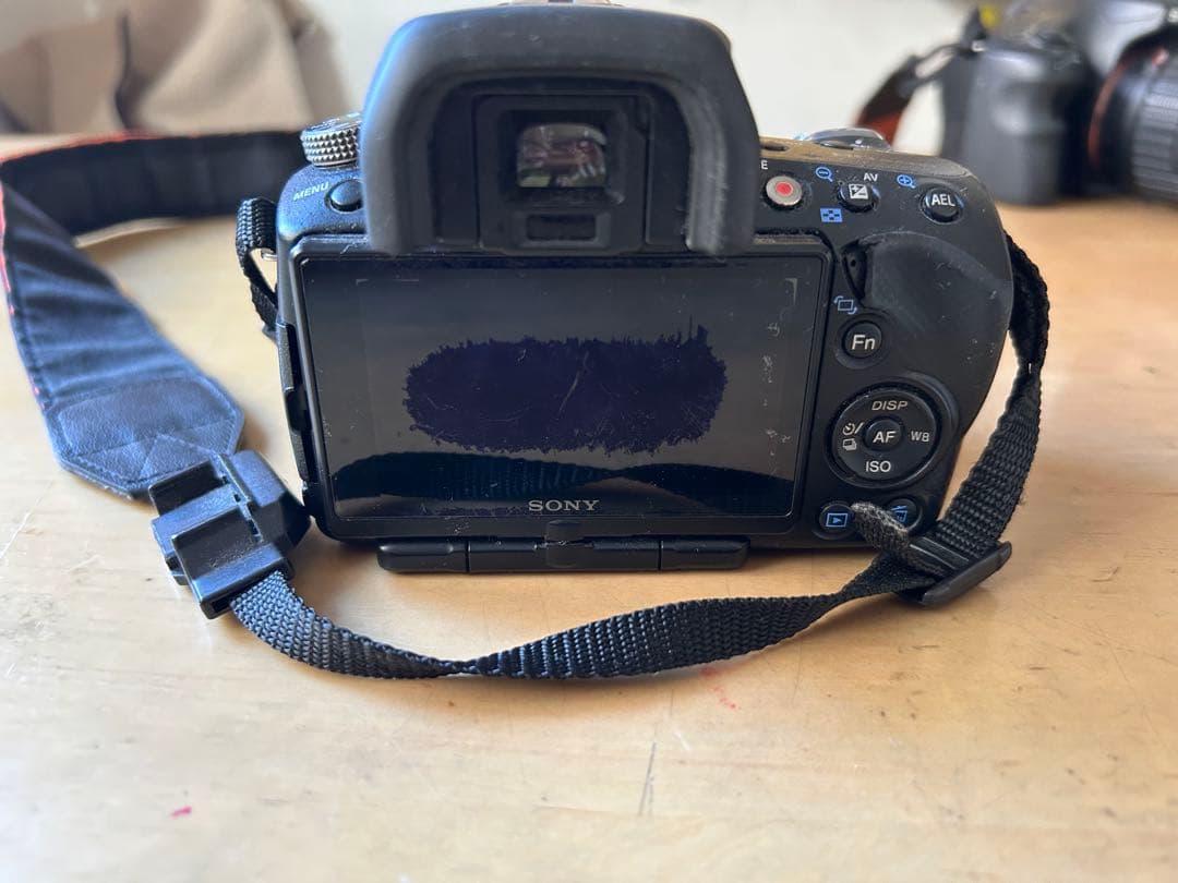 SONY α55 デジタル一眼レフ&ミノルタ300mmレンズセット　小型サイズ