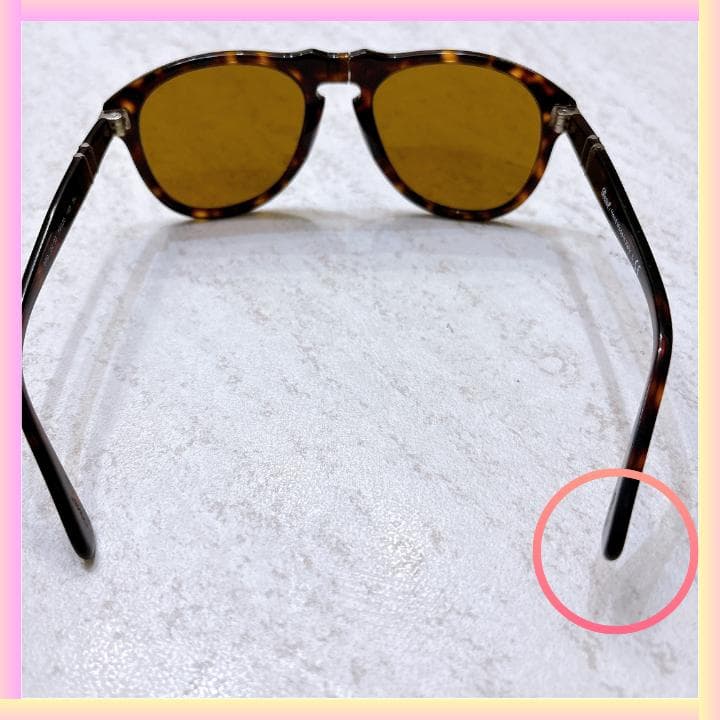 Persol ペルソール PO0649 24/33 ティアドロップサングラス