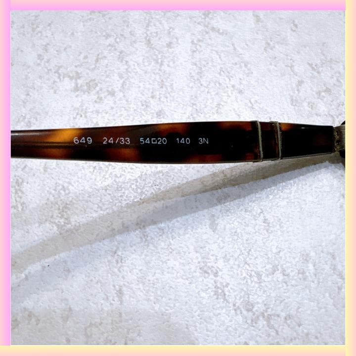 Persol ペルソール PO0649 24/33 ティアドロップサングラス