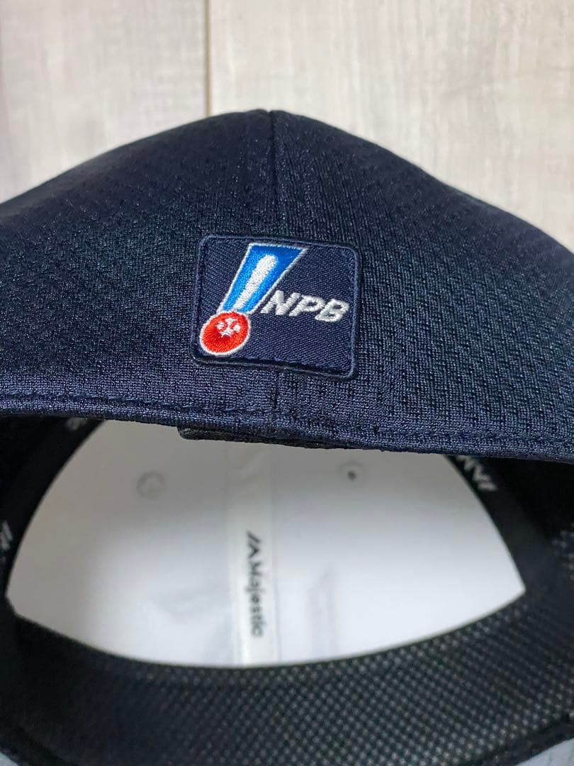 【YS様】東京ヤクルトスワローズ　選手着用キャップ　燕プロ