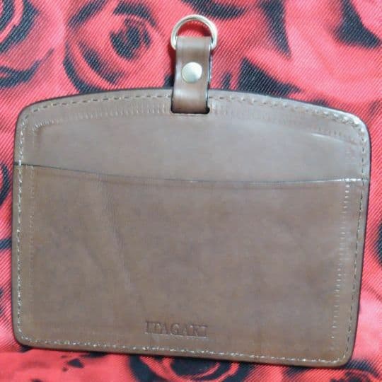 鞄のいたがき【 IDストラップ 】仙台 藤崎  限定ドイツ革 ネームストラップ