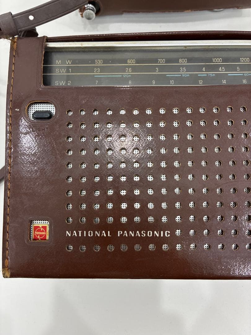 National Panasonic ヴィンテージラジオ RFステージMW/SW