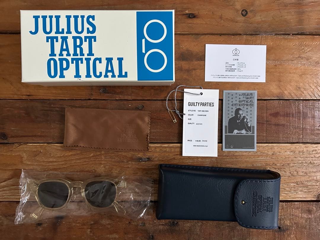 ム*ー様 ワコマリアJULIUS TART OPTICAL サングラス