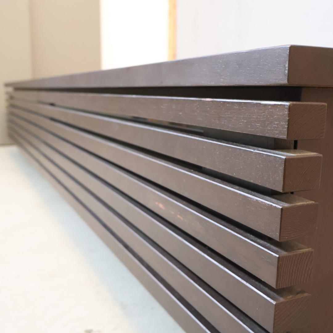 モリタインテリア レッタ テレビボード AVボード ルーバー 北欧スタイル