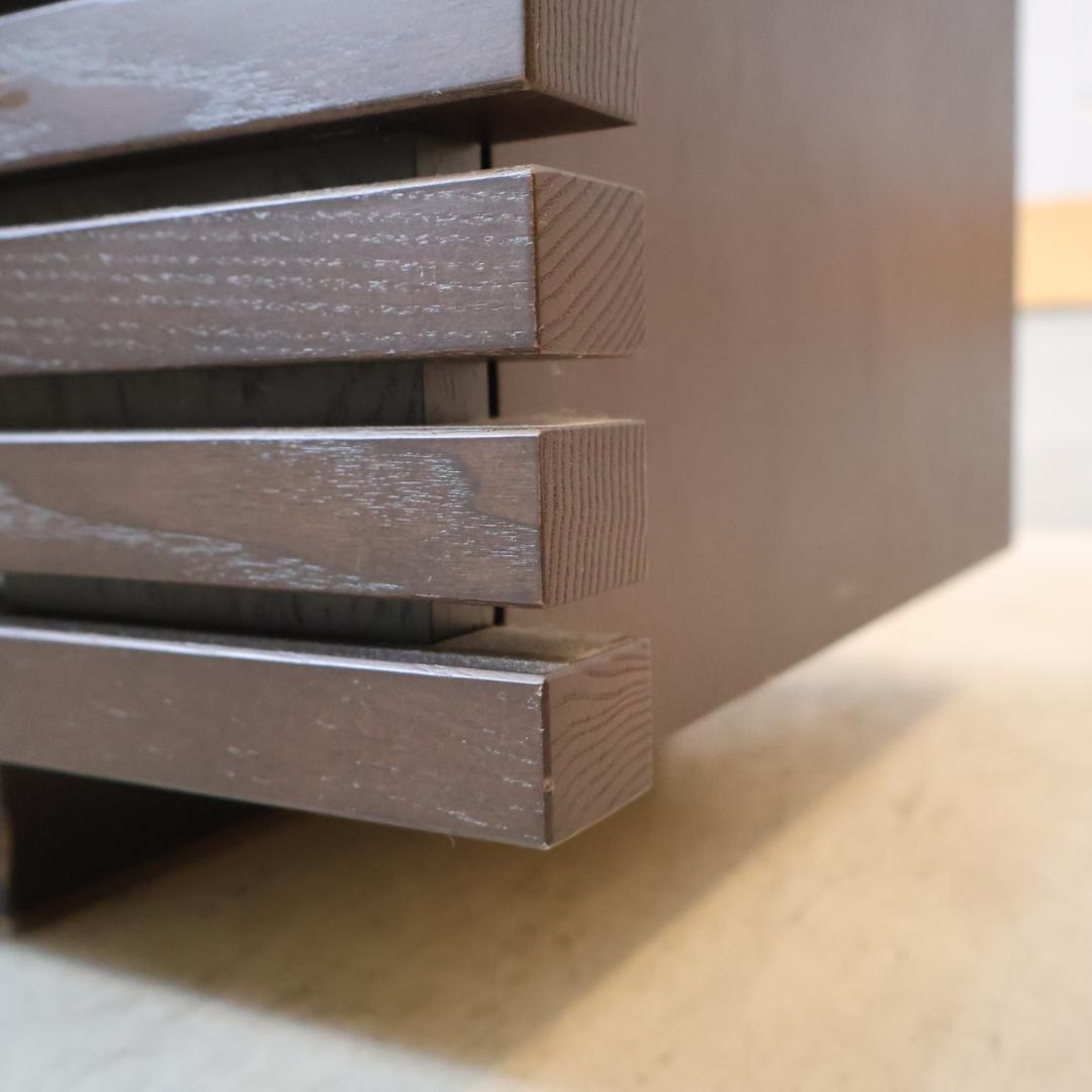 モリタインテリア レッタ テレビボード AVボード ルーバー 北欧スタイル