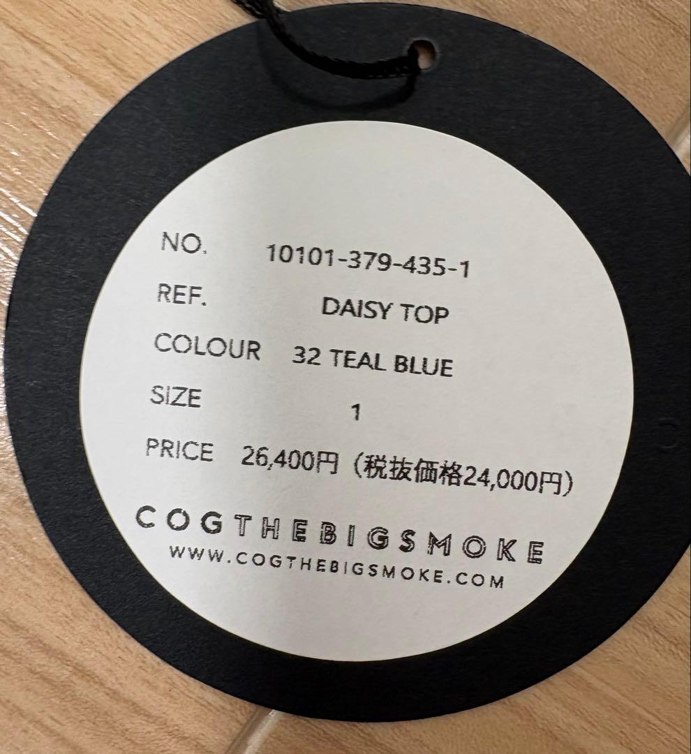 コグザビッグスモーク　DAISY TOP 32TEAL BLUE
