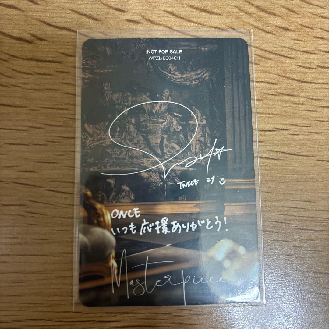 misamo masterpiece お渡し会　ミナ　トレカ