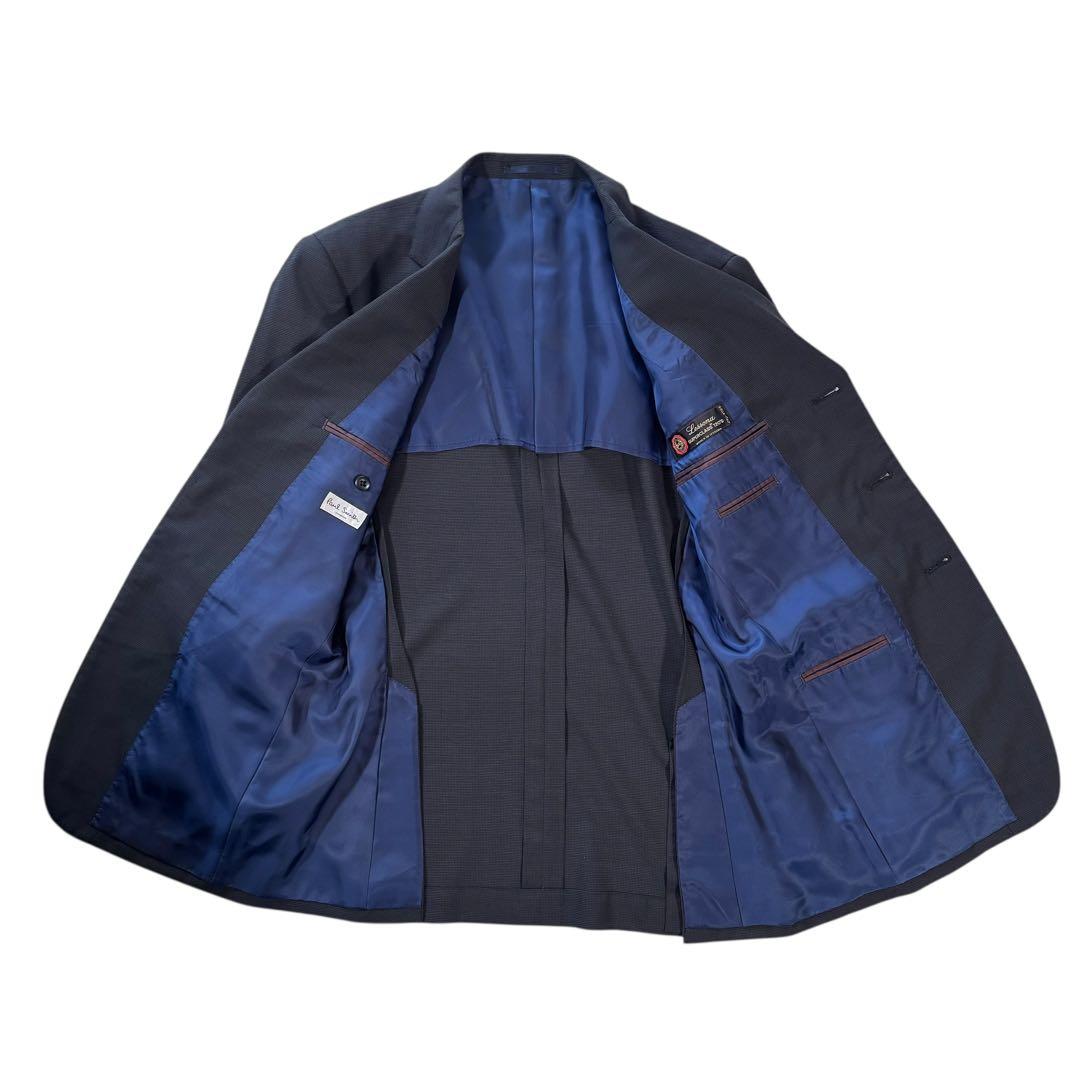 【美品】ポールスミス ロンドン LESSONA セットアップ SUPER120