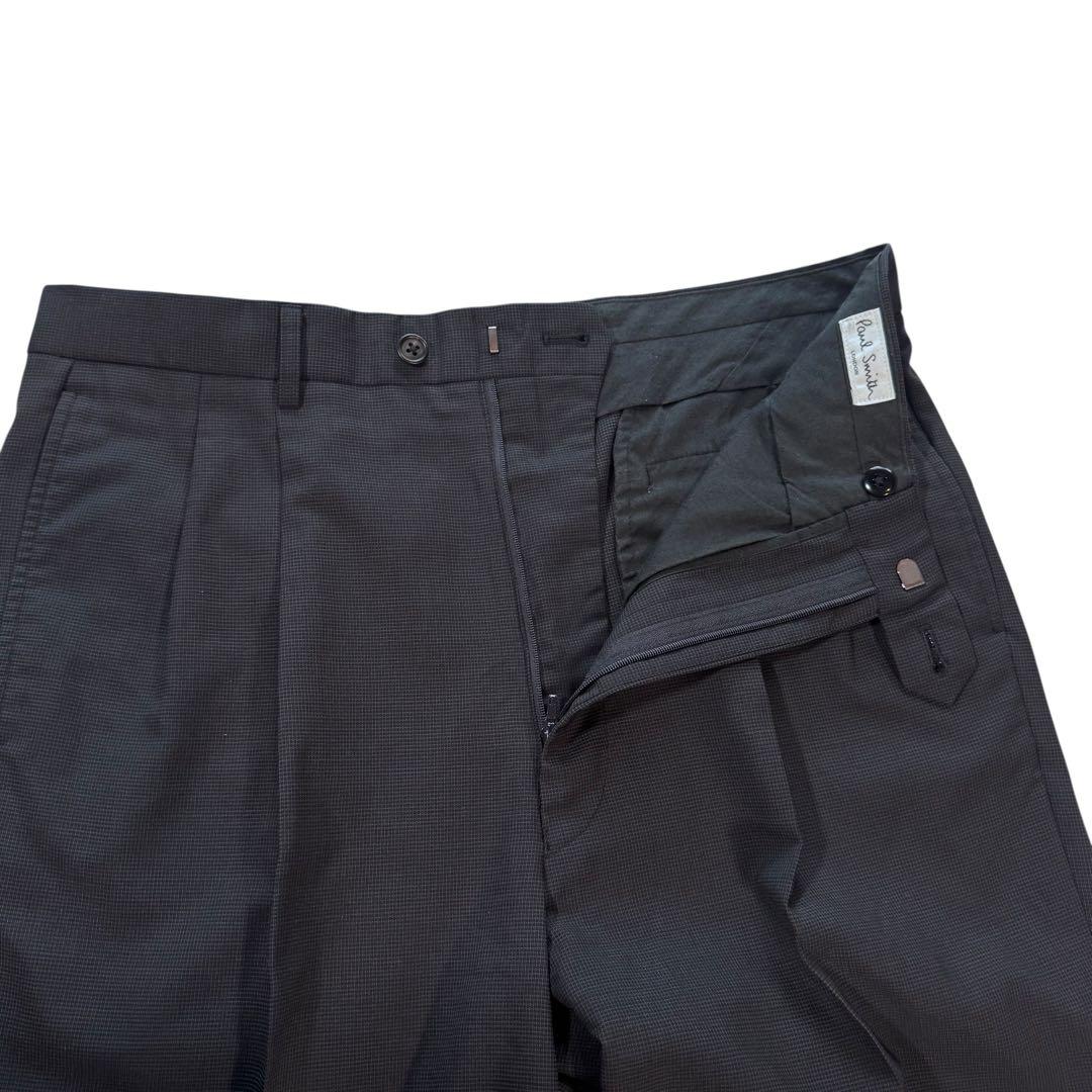 【美品】ポールスミス ロンドン LESSONA セットアップ SUPER120