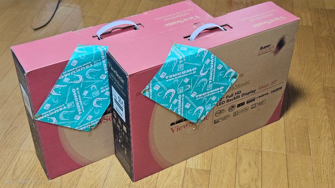 【2枚セット】ViewSonic 22\" フルHDモニター VX2263Smhl