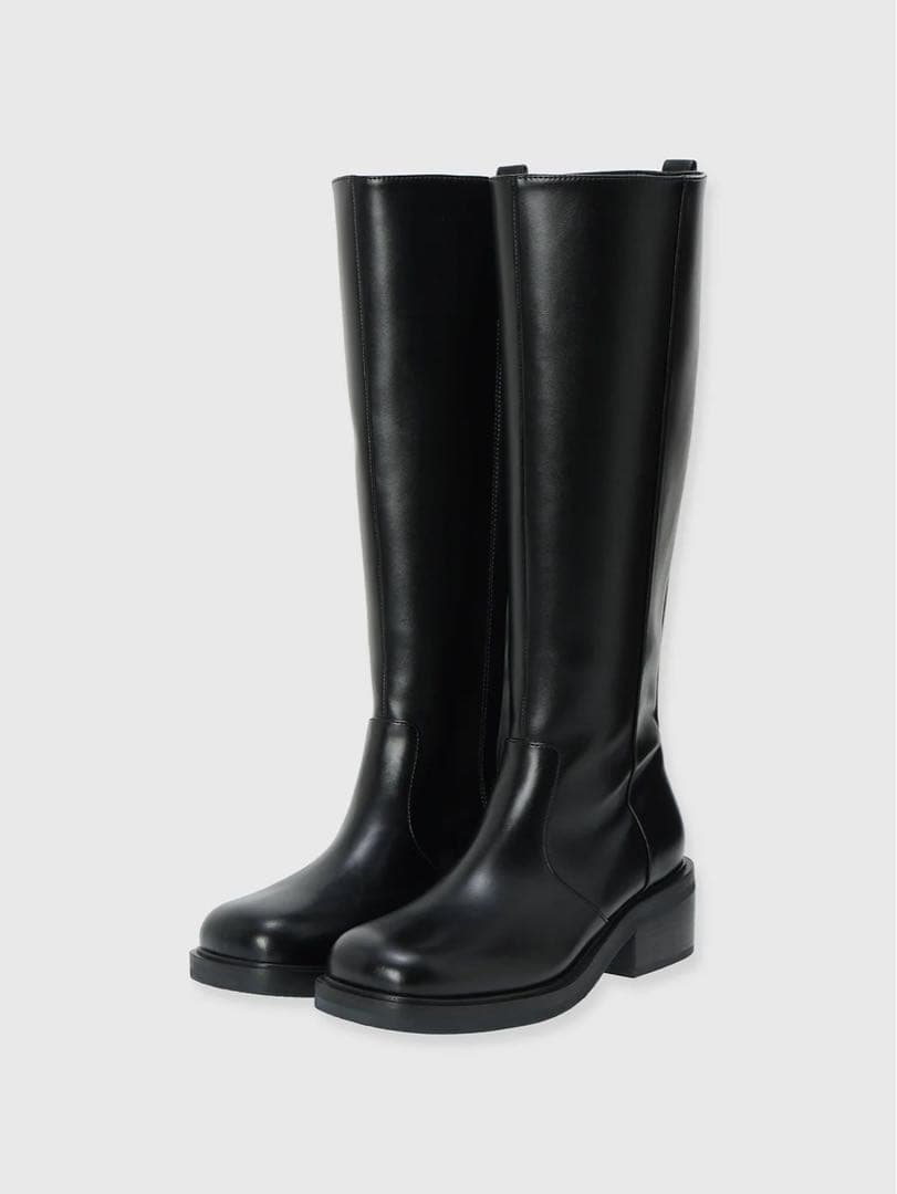 靴 josemoon / SQUARE LONG BOOTS 37