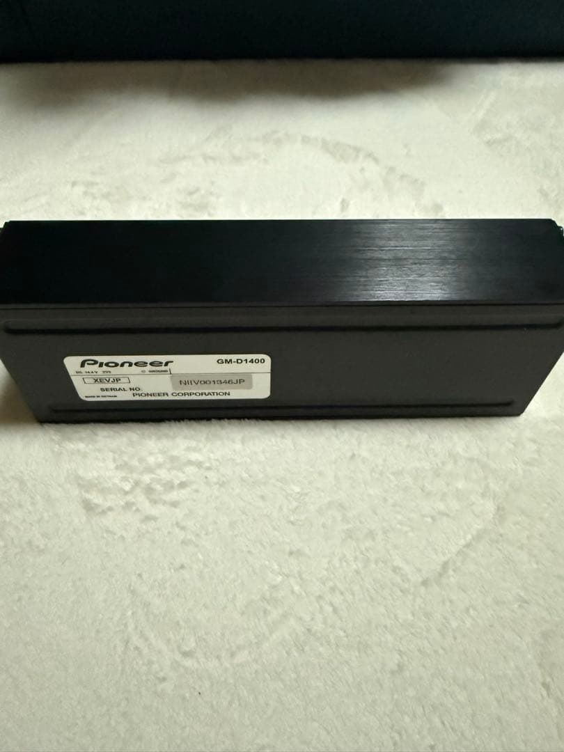 パイオニア パワーアンプ 200w（100w）GM-D1400
