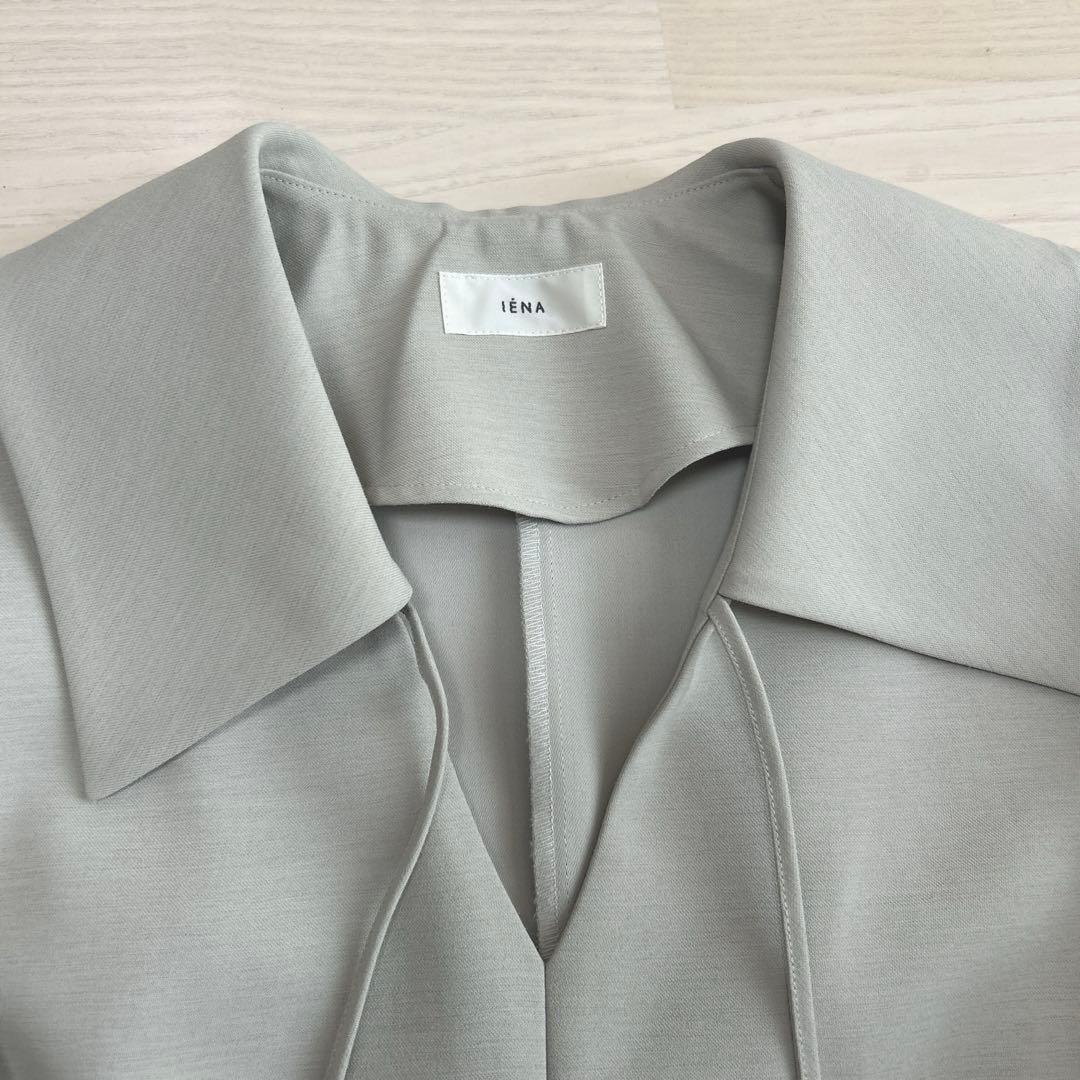 IENA ＆NAVY スキッパーフレアワンピース　2025SS 36サイズ