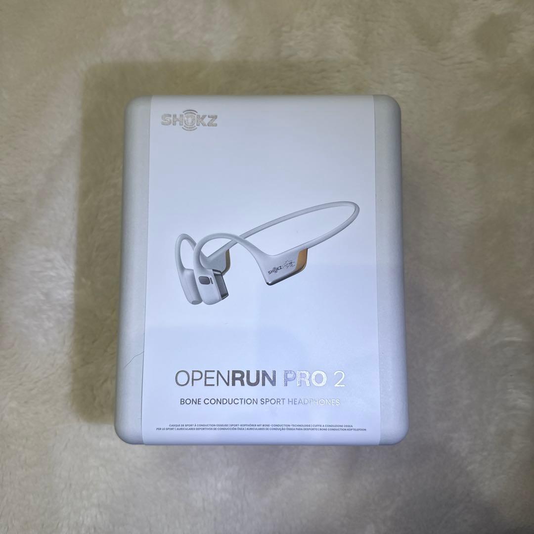 【未開封】【新品】SHOKZ OPENRUN PRO 2 骨伝導ヘッドフォン