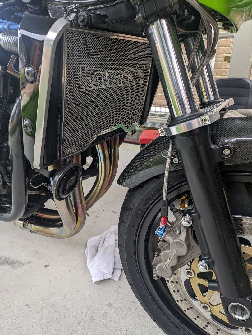 O-BIG　ラジエターコアガード　zrx1100 zrx1200r