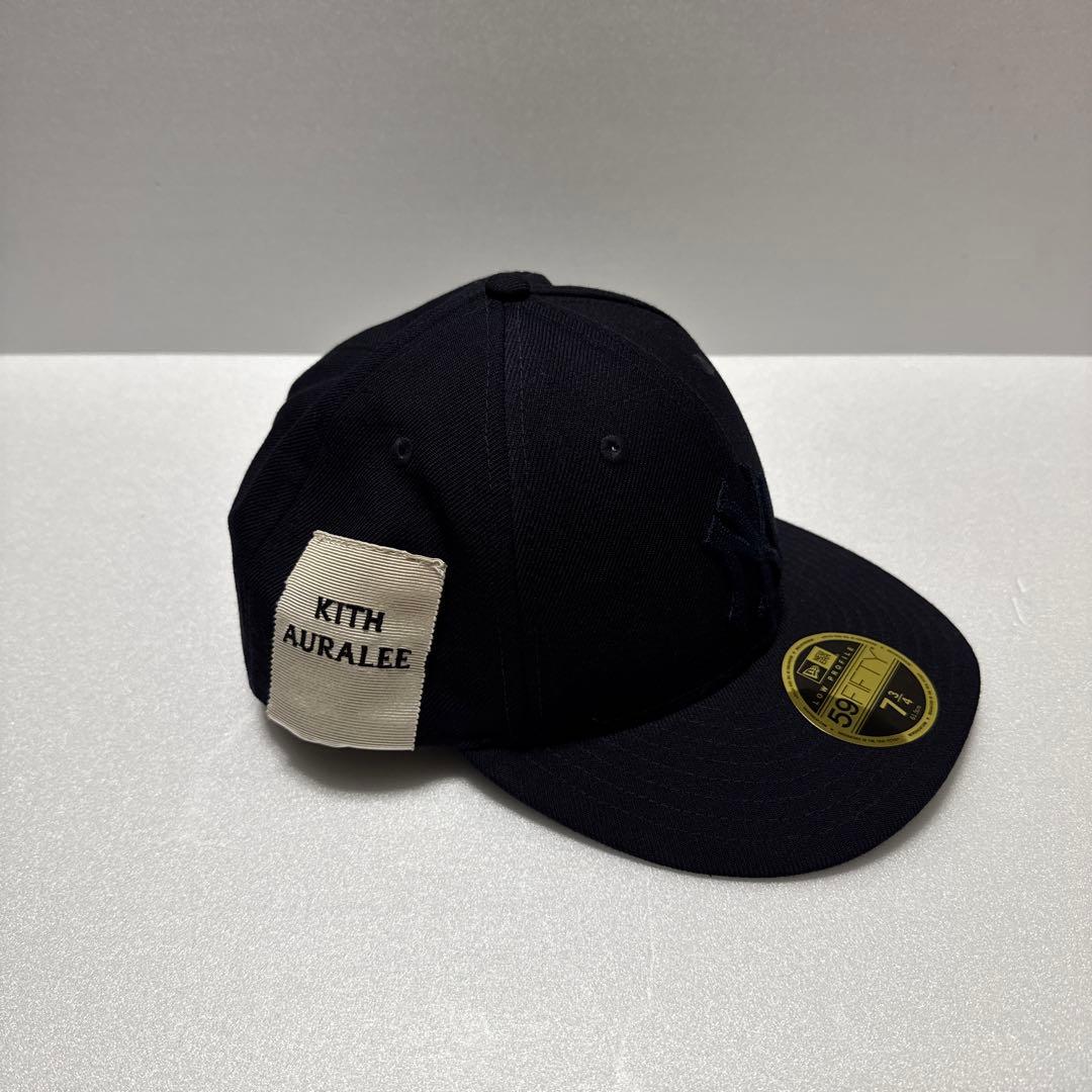 KITH AURALEE 59FIFTY キャップ ネイビー 7 3/4