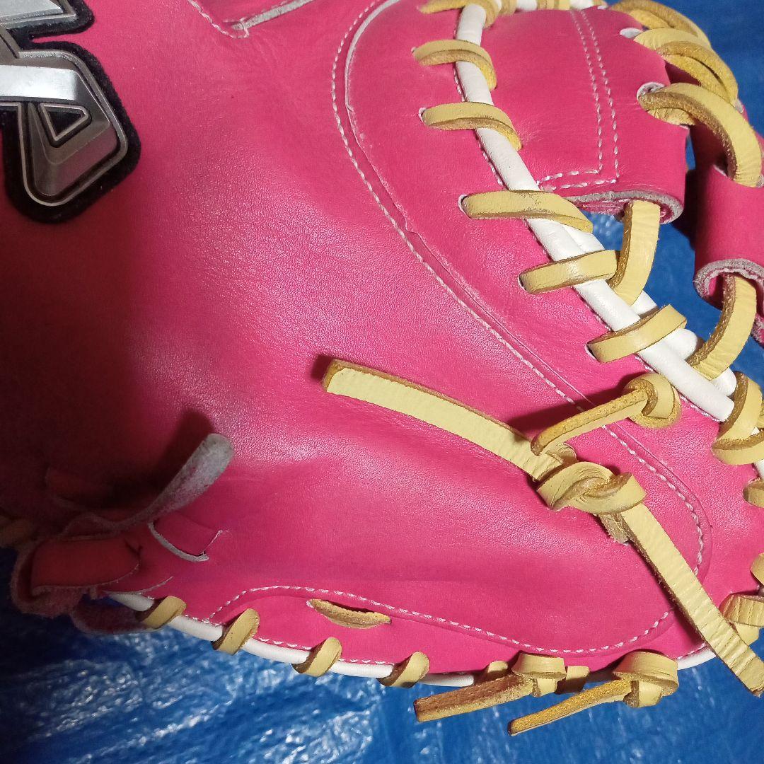 ハタケヤマ PRO-M8PS ピンク 右投げ用 キャッチャーミット