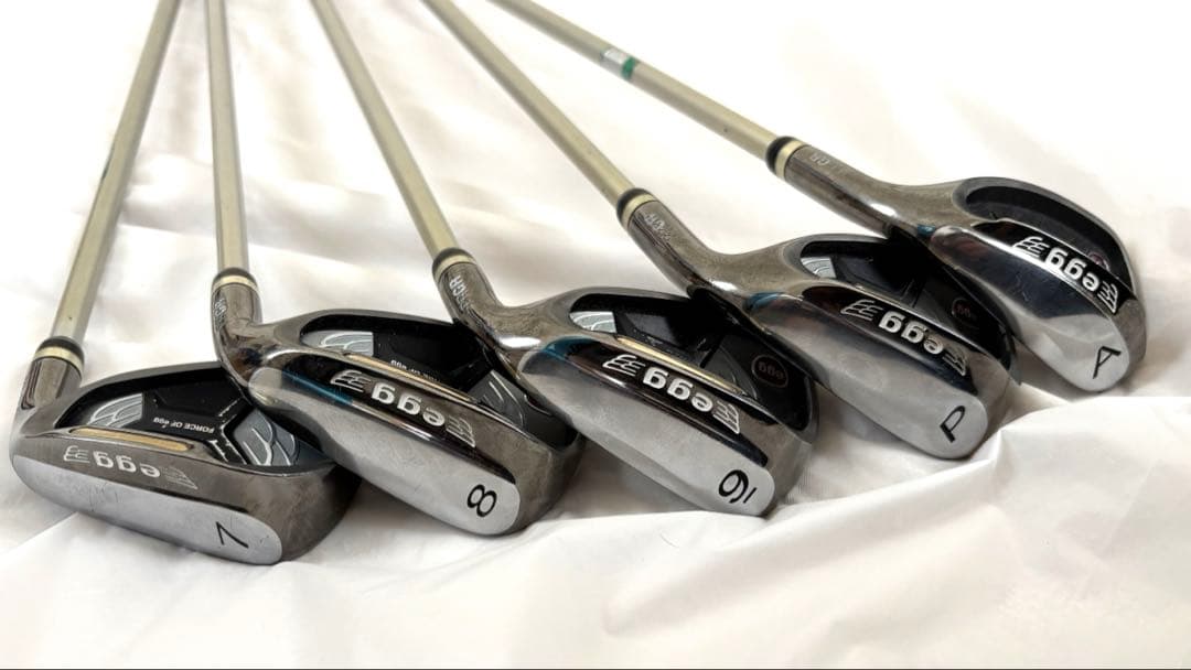 PRGR egg （プロギア エッグ） アイアン　5本セット