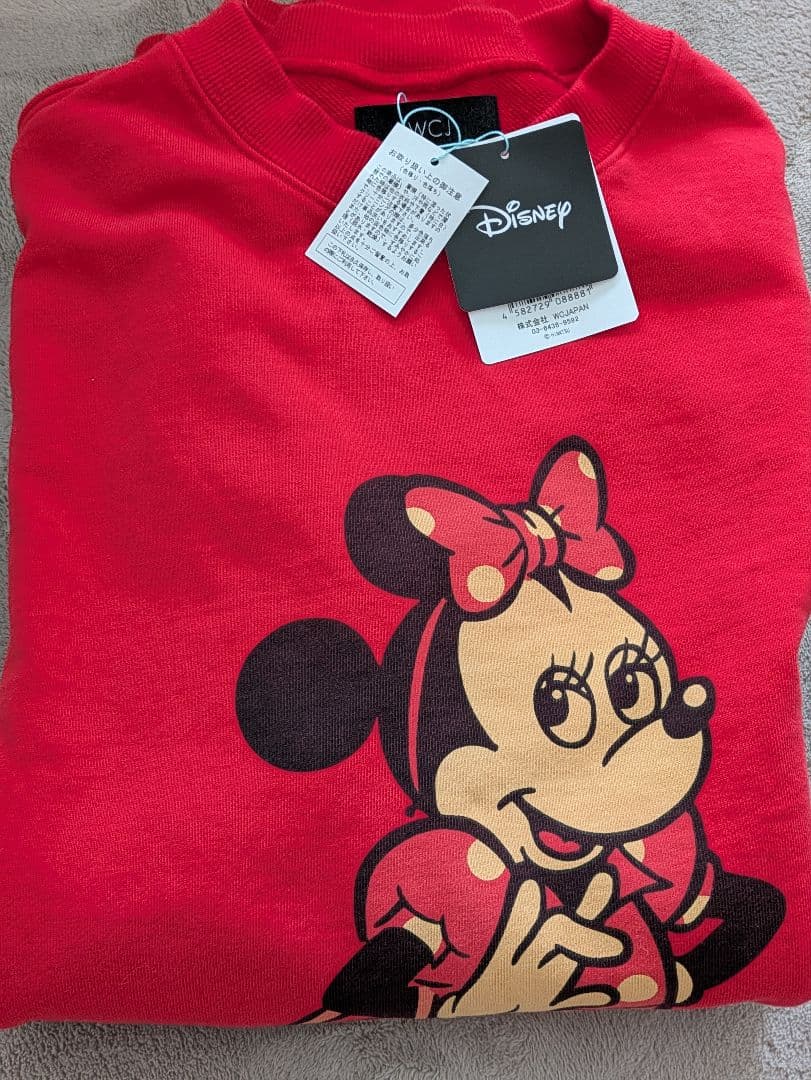 wcj 若槻千夏さん　ミニースウェット（レッド）