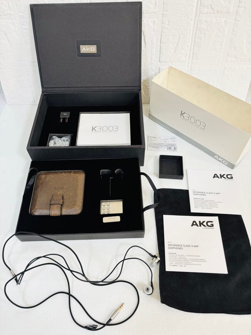 AKG K3003 美品 希少 アーカーゲー オーストリア 名機 有線イヤホン