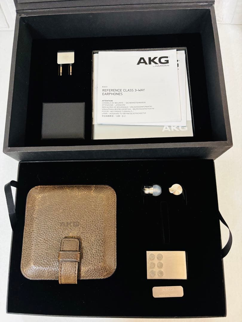 AKG K3003 美品 希少 アーカーゲー オーストリア 名機 有線イヤホン