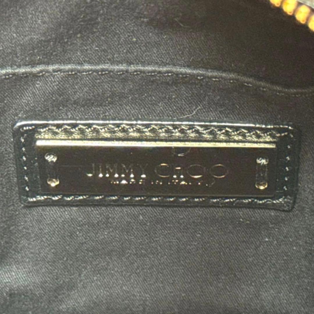 専用品JIMMY CHOO MINISARA BLACK 2WAY BAG