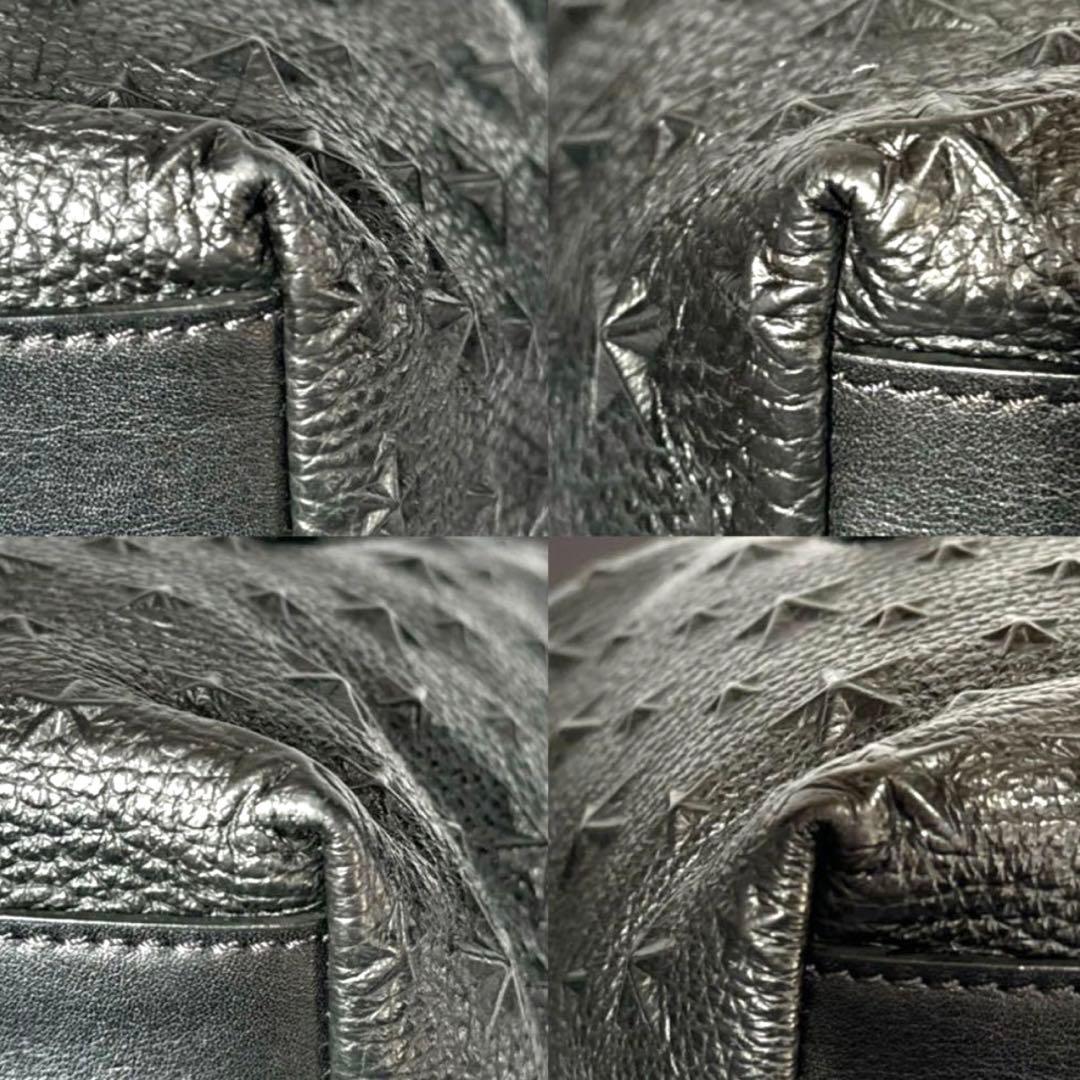 専用品JIMMY CHOO MINISARA BLACK 2WAY BAG