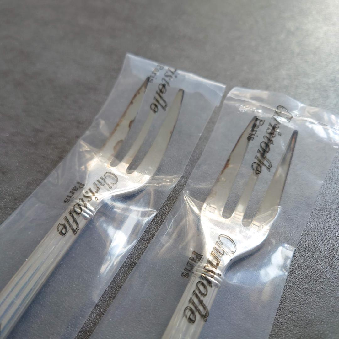 クリストフル アリア ケーキフォーク 未開封含む 計3点