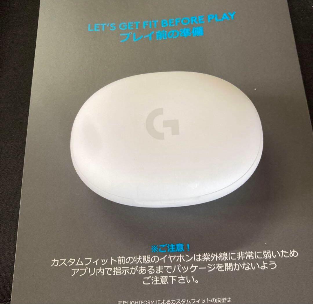 Logicool G FITS ホワイト ワイヤレス ゲーミングイヤホン