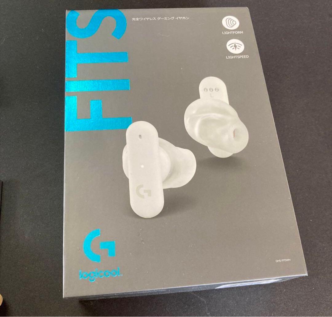 Logicool G FITS ホワイト ワイヤレス ゲーミングイヤホン
