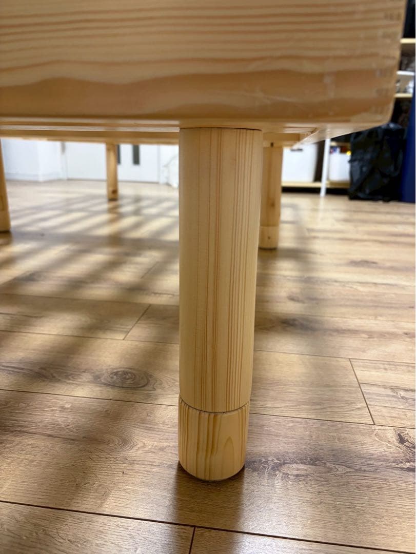 【ネルコ】すのこベッドフレーム　シングル