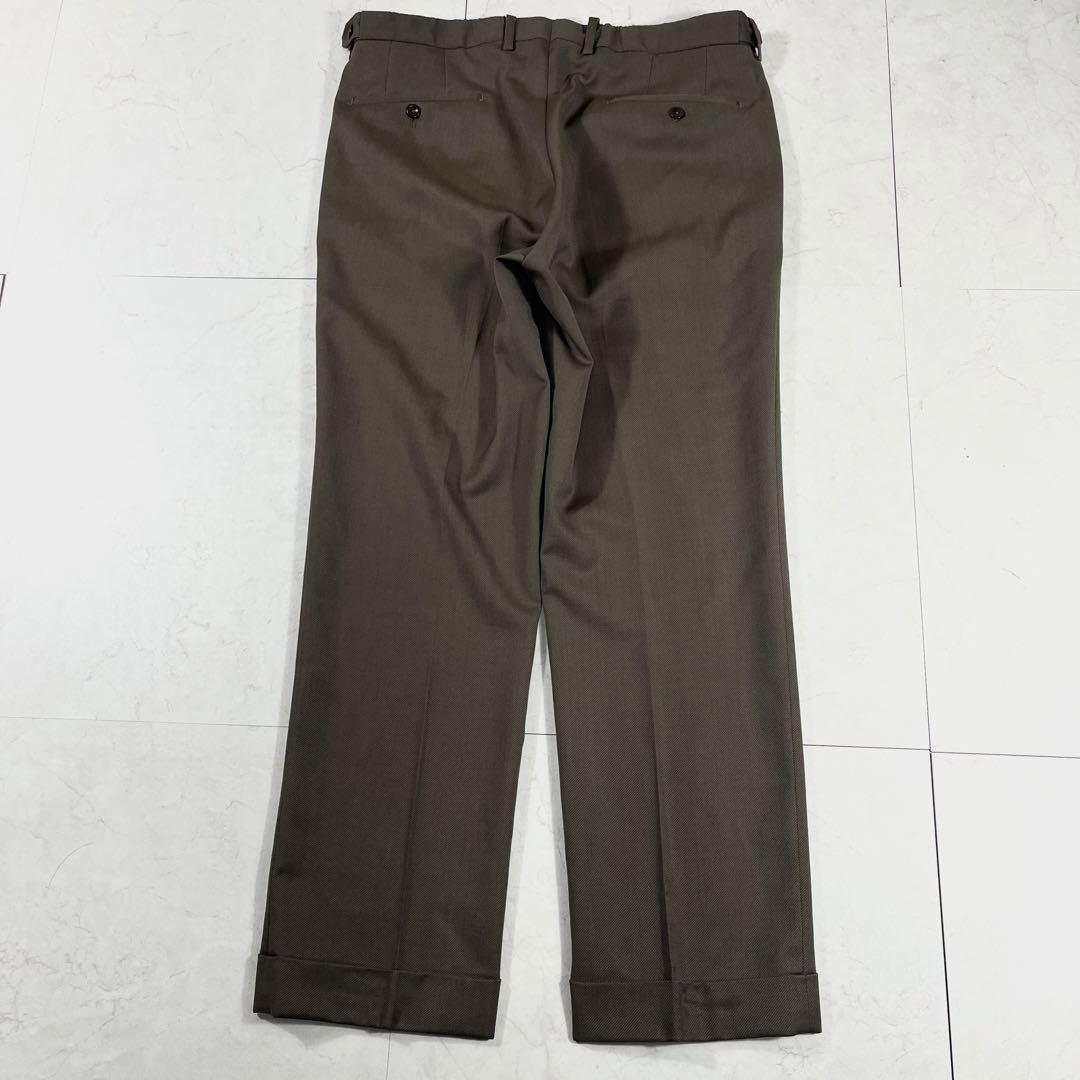 ✨未使用級 INCOTEX サイドアジャスター プリーツ スラックス パンツ