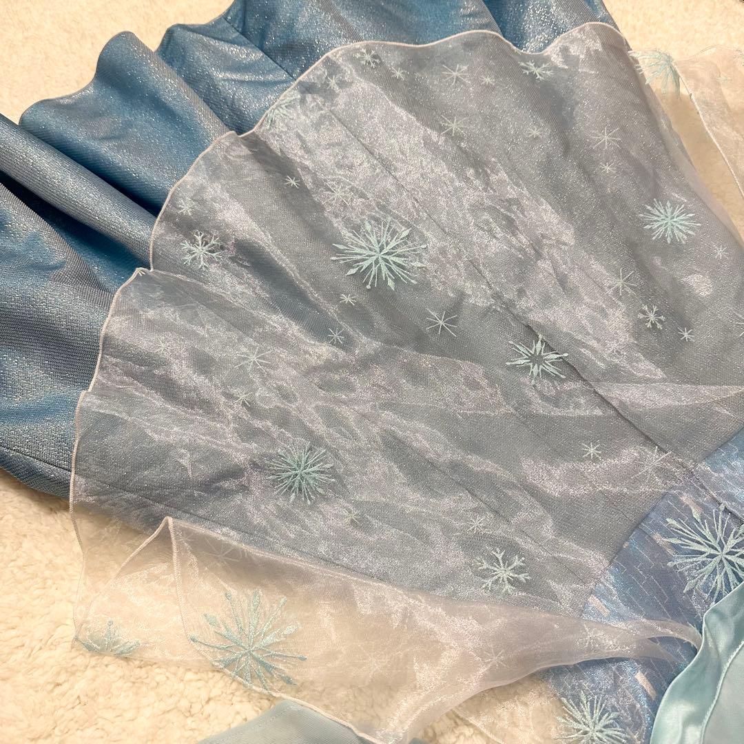 【美品】ビビディバビディブティック　エルサ ドレス 110