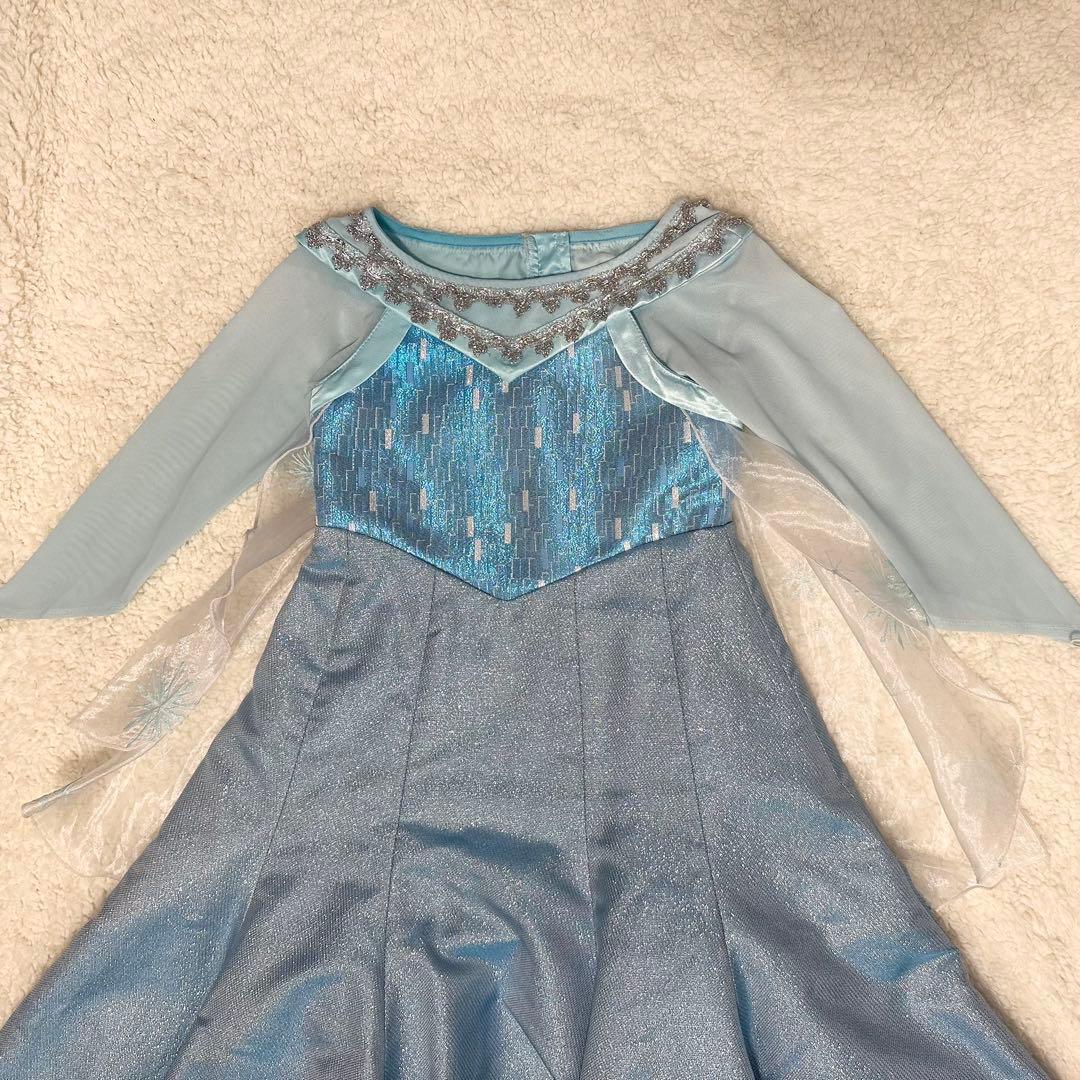 【美品】ビビディバビディブティック　エルサ ドレス 110