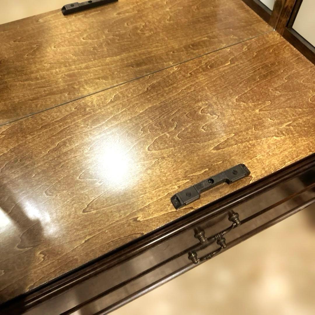 【美品】karimoku / カリモク キャビネット 飾り棚 コロニアル