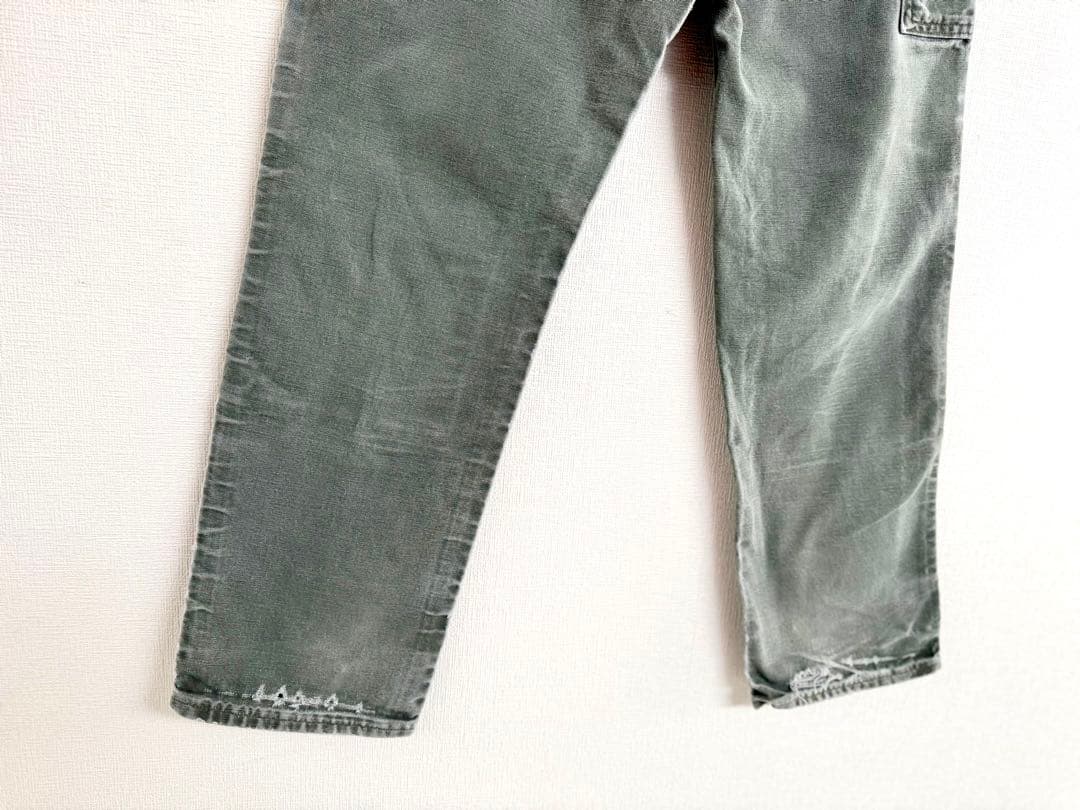 超スペシャル 32X32 W32 カーハート ダブルニー パンツ MOS モス
