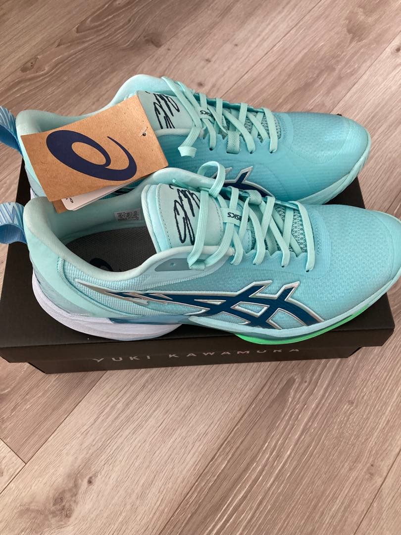 Asics Swiftace Yuki Blue 28.5 新品　バッシュ